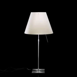 Hot Costanza Tavolo Teleskop mit Touchdimmer, Alu Tischleuchten|Schlafzimmer