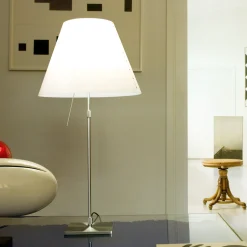 Hot Costanza Tavolo Teleskop mit Touchdimmer, Alu Tischleuchten|Schlafzimmer