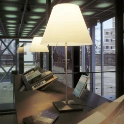 Hot Costanza Tavolo Teleskop mit Touchdimmer, Alu Tischleuchten|Schlafzimmer