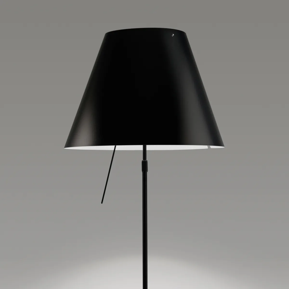 Clearance Costanza Terra Teleskop mit Touchdimmer, schwarz Wohnzimmer|Schlafzimmer