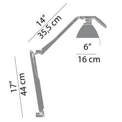 Hot Fortebraccio Parete mit Schalter Schlafzimmer|Wandleuchten