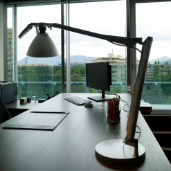 New Fortebraccio Tavolo mit Schalter Tischleuchten