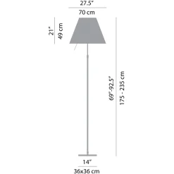Outlet Grande Costanza Terra, Rückläufer Stehleuchten|Schlafzimmer