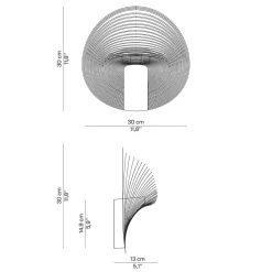 Illan LED Parete Hotellerie|Wandleuchten