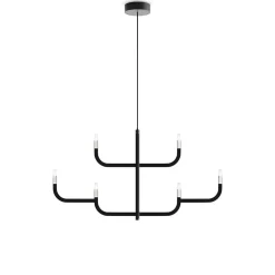 Discount J-us LED Sospensione, C Konfiguration Gastronomie|Essbereiche