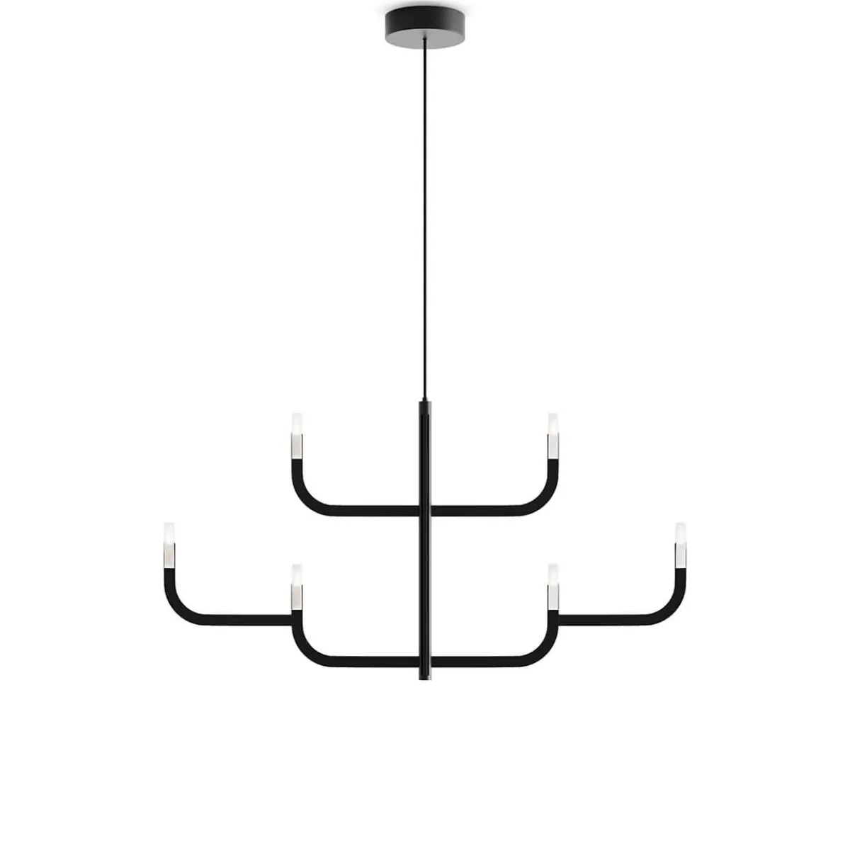 Discount J-us LED Sospensione, C Konfiguration Gastronomie|Essbereiche