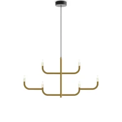 Discount J-us LED Sospensione, C Konfiguration Gastronomie|Essbereiche