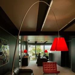 Hot Lady Costanza Terra mit Dimmer Stehleuchten|Wohnzimmer