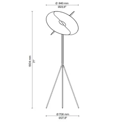 Levante LED Terra Hotellerie|Stehleuchten