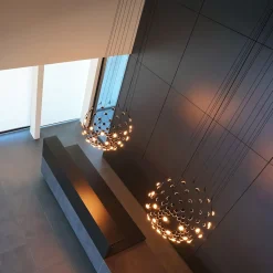 Discount Mesh LED Sospensione, mit Casambi Hotellerie|Gastronomie