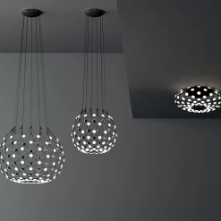 Discount Mesh LED Sospensione, mit Casambi Hotellerie|Gastronomie