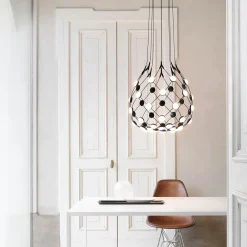 Discount Mesh LED Sospensione, mit Casambi Hotellerie|Gastronomie