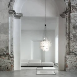 Online Stochastic LED Sospensione, opalweiß Hotellerie|Flur