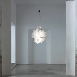 Online Stochastic LED Sospensione, opalweiß Hotellerie|Flur