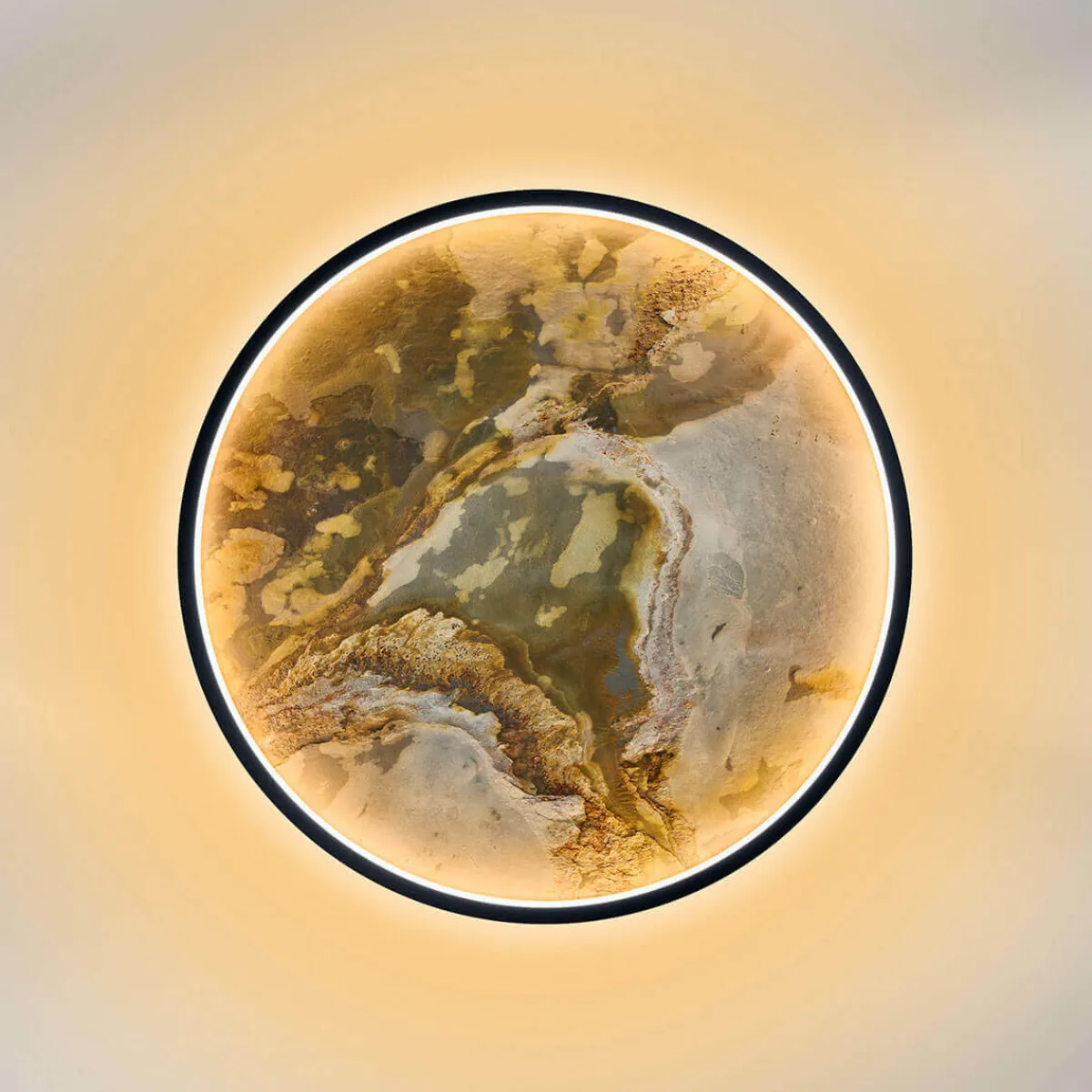 Best Stone LED Wand- / Deckenleuchte Wohnzimmer|Schlafzimmer