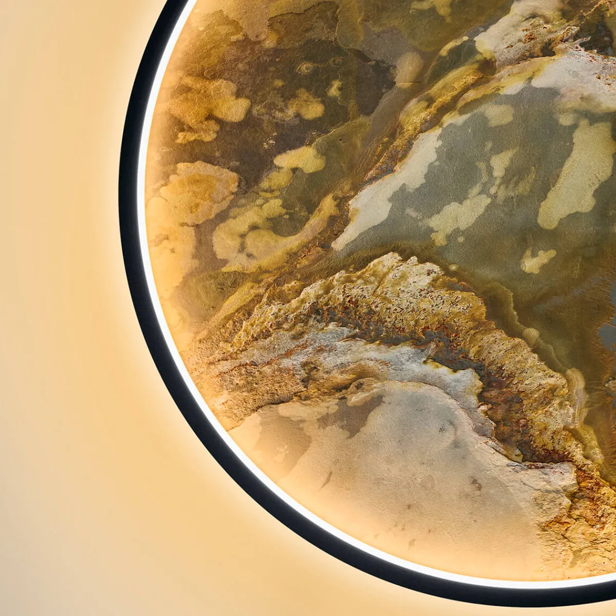 Best Stone LED Wand- / Deckenleuchte Wohnzimmer|Schlafzimmer