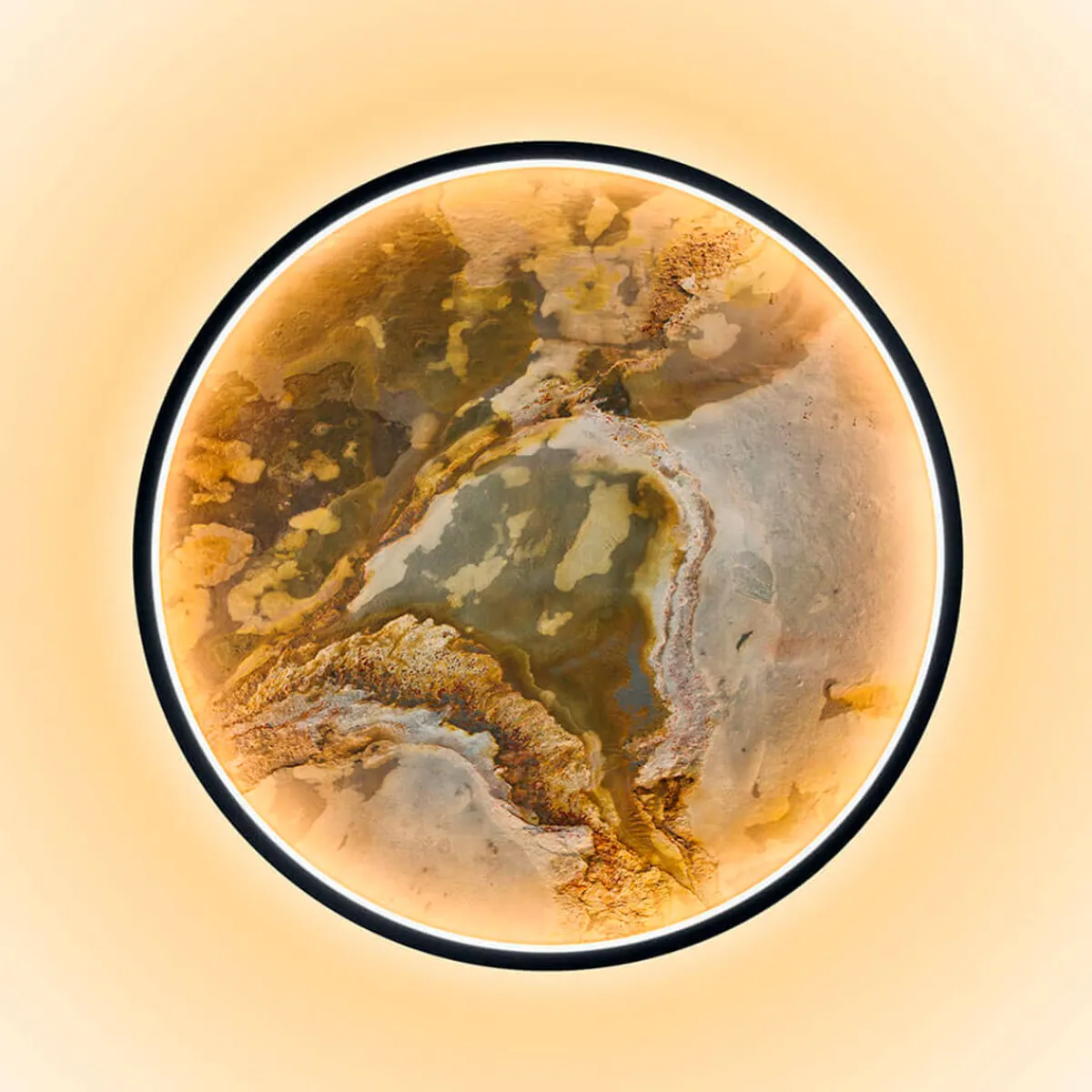 Best Stone LED Wand- / Deckenleuchte Wohnzimmer|Schlafzimmer