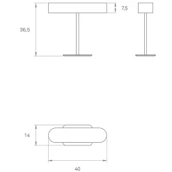 Hot I-Club LED Tischleuchte Tischleuchten|Schlafzimmer