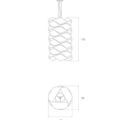 Link Chain 4 Pendelleuchte Hotellerie|Pendelleuchten