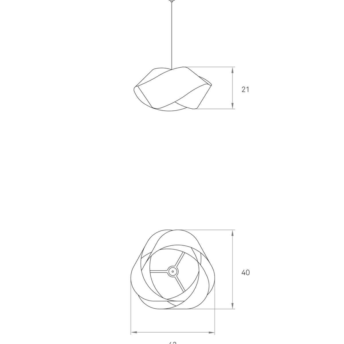 Clearance Nut Pendelleuchte, Kabel: schwarz Hotellerie|Gastronomie