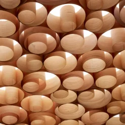 Outlet Spiro Medium LED Pendelleuchte, äußerer Schirm: Kirsche Hotellerie|Gastronomie