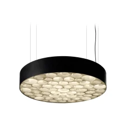 Hot Spiro Medium LED Pendelleuchte, äußerer Schirm: schwarz Pendelleuchten|Wohnzimmer