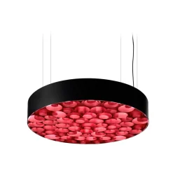 Hot Spiro Medium LED Pendelleuchte, äußerer Schirm: schwarz Pendelleuchten|Wohnzimmer