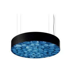 Hot Spiro Medium LED Pendelleuchte, äußerer Schirm: schwarz Pendelleuchten|Wohnzimmer