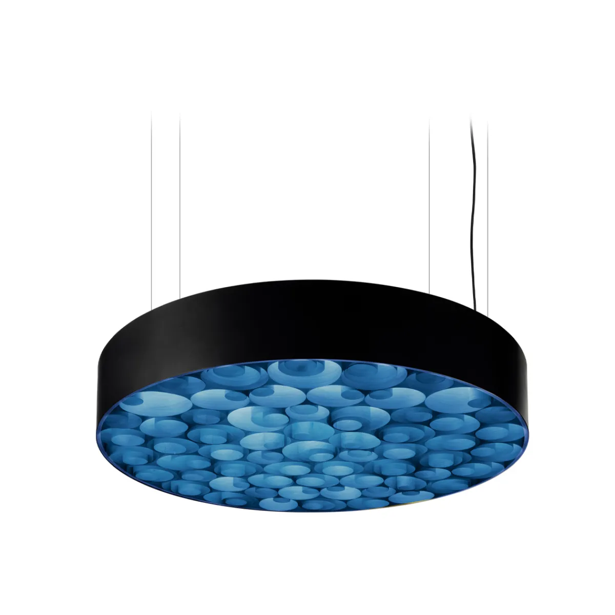 Hot Spiro Medium LED Pendelleuchte, äußerer Schirm: schwarz Pendelleuchten|Wohnzimmer