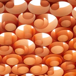 Hot Spiro Medium LED Pendelleuchte, äußerer Schirm: schwarz Pendelleuchten|Wohnzimmer