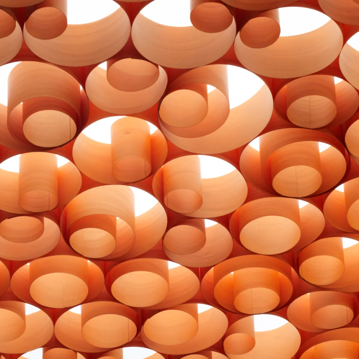 Hot Spiro Medium LED Pendelleuchte, äußerer Schirm: schwarz Pendelleuchten|Wohnzimmer