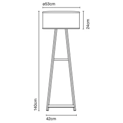 Clearance Cala 140 IP65 Stehleuchte Terrassen|Dekorative Leuchten