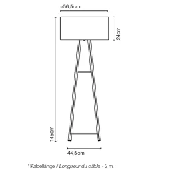 Discount Cala Metal P145 Stehleuchte Stehleuchten|Schlafzimmer