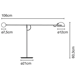 Sale Copernica M LED Tischleuchte Arbeitszimmer|Büros