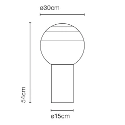 Outlet Dipping Light M LED Tischleuchte Tischleuchten|Schlafzimmer
