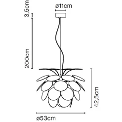 New Discocó 53 Pendelleuchte Hotellerie|Gastronomie