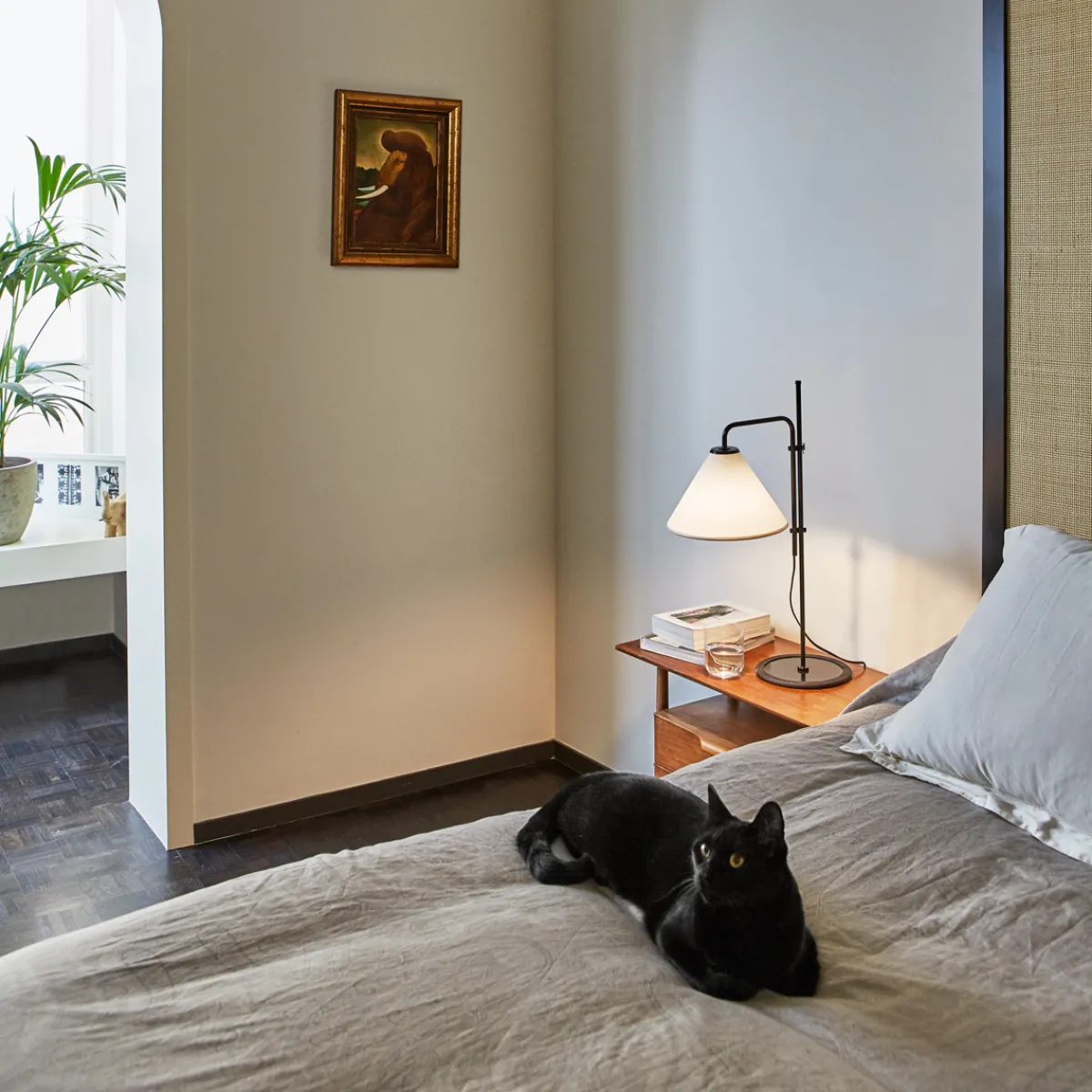 Hot Funiculi S Fabric Tischleuchte Tischleuchten|Schlafzimmer