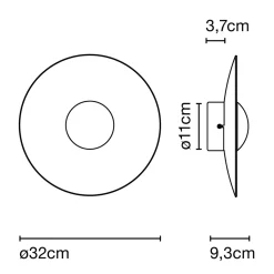 Clearance Ginger 32 C LED Wandleuchte Wandleuchten|Flur