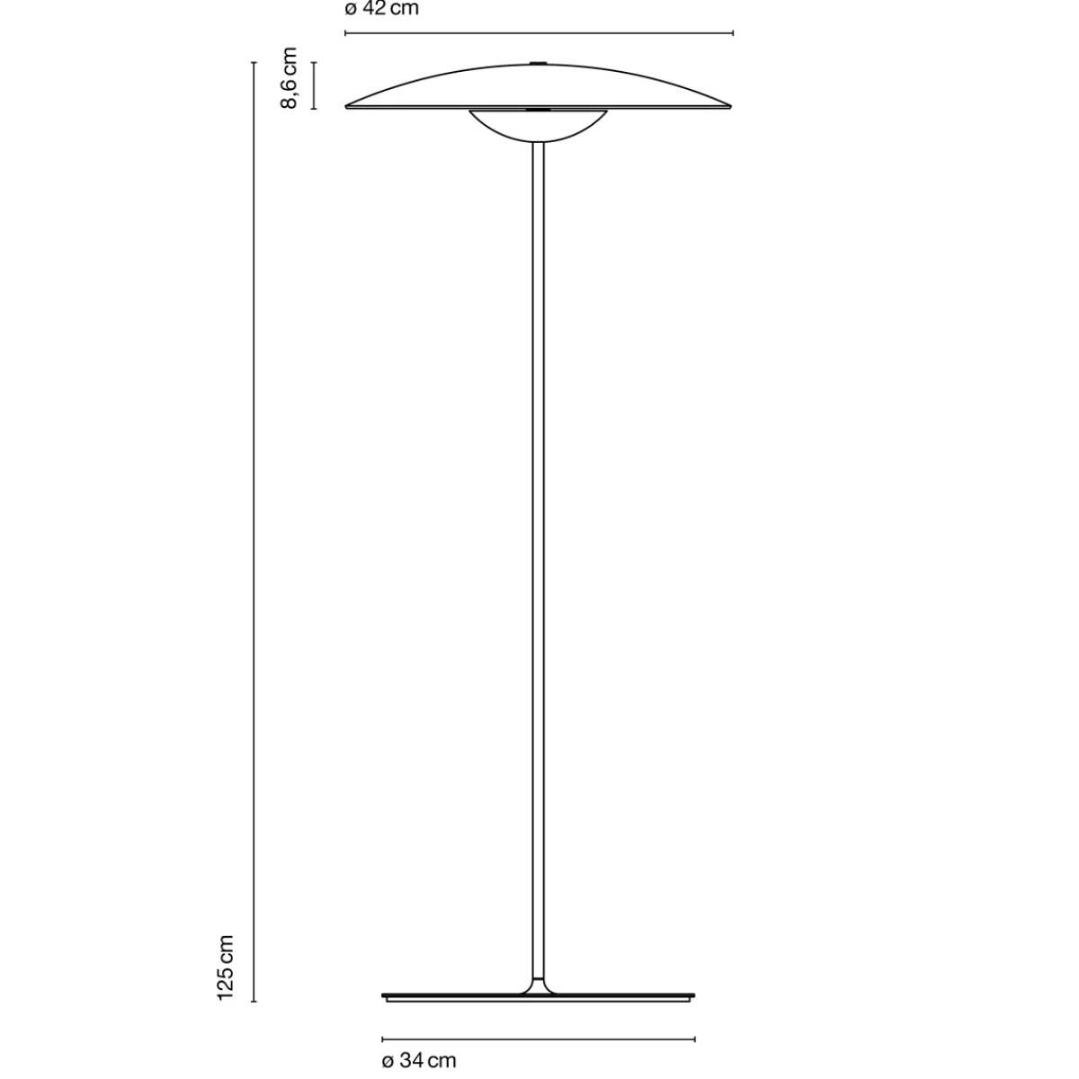Clearance Ginger P LED Stehleuchte Stehleuchten
