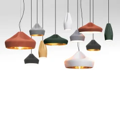 Hot Pleat Box 24 LED Pendelleuchte Hotellerie|Gastronomie