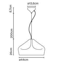 New Pleat Box 47 Pendelleuchte Pendelleuchten