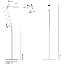 New Polo LED Stehleuchte Stehleuchten|Wohnzimmer
