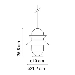 Hot Santorini IP20 Pendelleuchte Gastronomie|Essbereiche