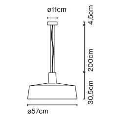 Clearance Soho 57 IP44 LED Pendelleuchte Outdoor Dekorative Leuchten