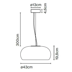 Clearance Vetra 43 LED Pendelleuchte Pendelleuchten