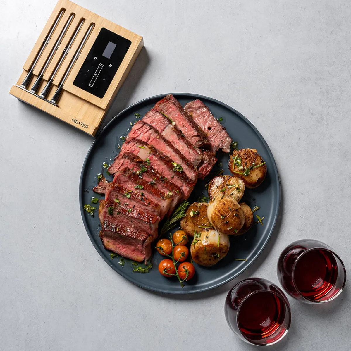 Online Block WLAN & Bluetooth Fleischthermometer Steak & Bbq Tools|Grills & Pizzaöfen
