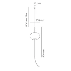 Outlet Astros Steh- / Pendelleuchte Hotellerie|Stehleuchten