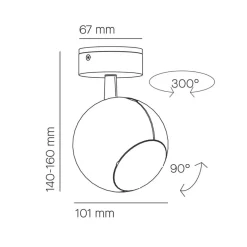 Bo-La LED Wand- / Deckenleuchte, Auslaufmodell Strahler & Spots|Deckenleuchten