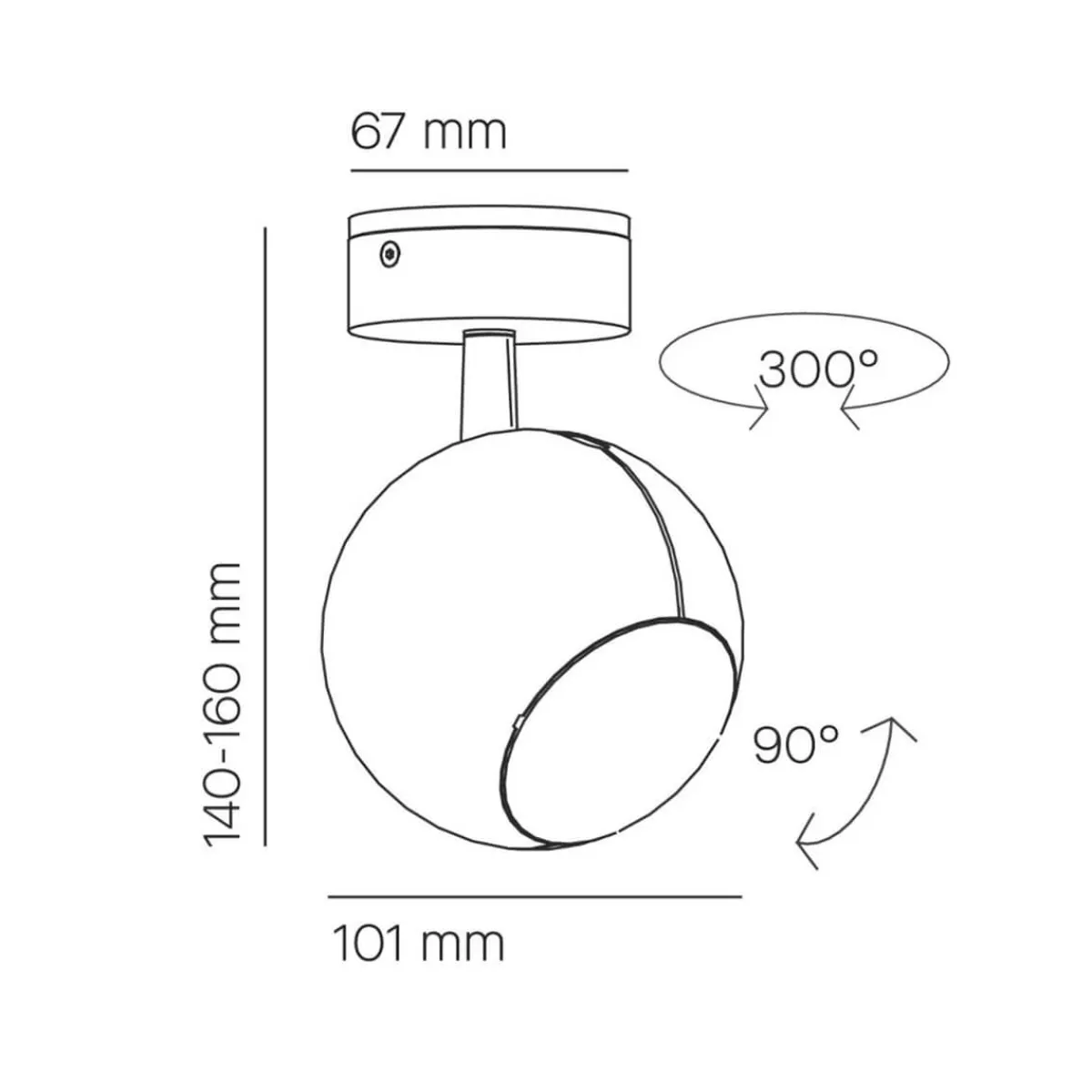 Bo-La LED Wand- / Deckenleuchte, Auslaufmodell Strahler & Spots|Deckenleuchten