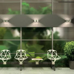 Dau LED Up & Down Wandleuchte, 4-flg. Wandleuchten|Flur